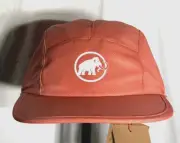 Mammut Aenergy Light Polyester Trail Run Cap Unisex L / XL- Red / Orange