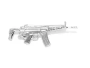 Sterling Silver .925 CZ SCORPIO EVO 3 Rifle Charm Pendant