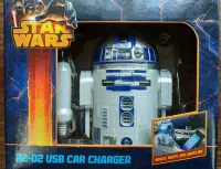 在飛比找Yahoo!奇摩拍賣優惠-星際大戰 Star wars R2-D2 車用 USB 充電