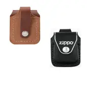 Zippo Leather Pouch with Loop - Brown
