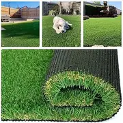 ALTRUISTIC Ultrathick Heavy Duty Artificial Grass Turf 3FTX5FT,1.77 Inch Luxurious PU Backing Indoor/Outdoor Dog Synthetic Grass,Garden Landscape Patio Fake Faux Grass Rug Mat,Sent by Rolled