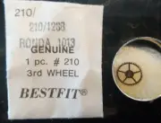 RONDA 1013 THIRD WHEEL WATCH PART #210 NEW OLD STOCK