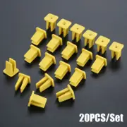 20x Car Self Tapping Screw Holder Headlight Fastener Clip Cover Fixed Clamp Tool (for: Peugeot)