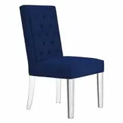 Acrylic Legs for Furniture, Replacement Lucite Chair Bench Legs, 17" 4PC