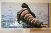 AMADA 1996 GODZILLA KING OF THE MONSTER WIDE C C 47 GODZILLA 1992 & MOTHRA LARVA