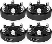 HHCSOP 6x5.5 Wheel Spacers 1.5 inch for Ram 1500 2019-2023, 4PCS 6x139.7mm Wheel Adapters Hub Bore 77.8mm & M14x1.5 Studs for 2019 2020 2021 2022 2023 Dodge Ram 1500