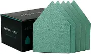 Serious Grit - 90mm x 65mm Triangle Sanding Sheet Assortment - Fits Milwaukee M12 Fuel Sanders - 80, 120, 150, 180, 220 Grit (10 of Each) - Heavy-Duty Hook & Loop Film Sandpaper Pads - 50 Pack Box
