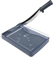 Mini Paper Trimmer Guillotine Cutter A4 Cut Length Desktop Paper Cutting Machine with Security Cutter Head for Craft Paper Photos Cards Scrapbooking Office Home Supplies