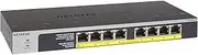 NETGEAR 8 Port PoE Switch (GS108LP) - Gigabit Ethernet Unmanaged Network Switch - with 8 x PoE+ @ 60 W Upgradeable - Desktop, Wall Mount or Rackmount - Limited Lifetime Protection