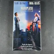 Sleepless In Seattle VHS Hanks, Ryan, 1993 Columbia Tristar Sealed Watermark