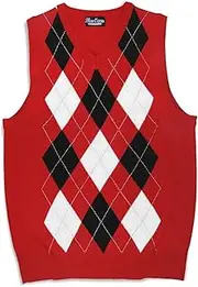 [Blue Ocean] Kids Argyle Sweater Vest