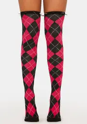 In Detention Thigh-High Socks