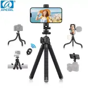 APEXEL Portable Flexible Phone Tripod for Video Recording for Phone Gopro+Remote