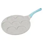 7 Cup Pancake Pan Non-stick Griddle Pancake Maker for Kids Breakfast(Grey) Hot