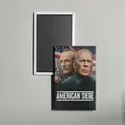 American Siege Mini Movie Poster Fridge Locker Magnet
