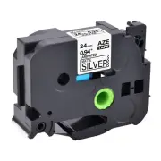 TZTZe-M951 Black on Matt Silver Tape 24mm For Brother P-Touch Label Maker
