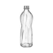 NEW BORMIOLI ROCCO AQUA GLASS WATER BOTTLE 1 LITRE Drink Drinks