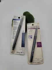 2 Vtg Covergirl Perfect Point Pro-Lining Eye Pencil Collection Midnight Blue 3