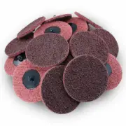 3" MEDIUM/MAROON | SCOTCH BRITE ROLOC DISCS | USA | QTY: 50
