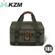 【KAZMI 韓國 KZM 工業風裝備收納袋18L《軍綠》】K23T3B06/裝備袋/工具袋/收納袋/露營