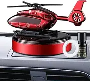 Solar Air Freshener | Solar Power Helicopter Car Air Freshener - Car Smell Air Freshener, Car Aromatherapy with Diffuser for Car