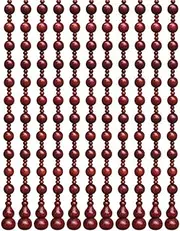 Beaded Door Curtains for Doorways Wood Bead String Curtain for Room Dividers - 25 Strands Household Commercial Hanging Ornament Retro -Customizable (Size : 0.9x0.68m)