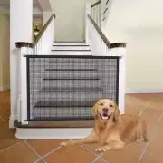 Pet Dog Barrier Fences with 4Pcs Hook Pet Isolated Network Stairs Gate