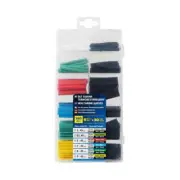 180pc Colour Coded Heat Shrink Sleeves