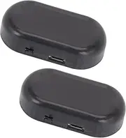 Sets Solar Car Alarm Lamp Led Flashing Lights No Wire Installation Car Safety Warning Light Nighttime Illumination Pcs