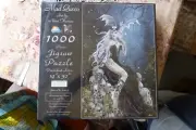 SUNSOUT MAD QUEEN ART BY NENE THOMAS SKULL DRAGON WITCH QUEEN 1000 PC PUZZLE