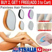 Painless Physical Hair Removal Epilators Crystal Hair Eraser for Women Men AU