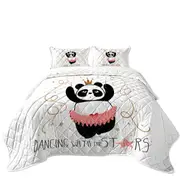 Dancing Panda Coverlet
