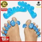 One Pair Yoga Toes Blue Toe Stretcher & Toe Separator Stop Foot Pain and Boost !