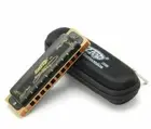 Easttop Blue Harmonica T008K Phos Bronze Reed Harmonica Gift AU Stock SHIPS FAST