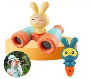Binoculars for Kids with Whistle and Lanyard Folding Waterproof Outdoor Toys for