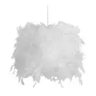 Feather Lampshade Decoration for Bedside Light for Dining Room Party Home