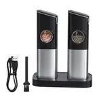 Electric Salt and Pepper Grinder Automatic Set with Rechargeable Base