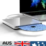 USB External DVD Writer Burner RW ROM Drive CD Player For Notebook Mac Laptop