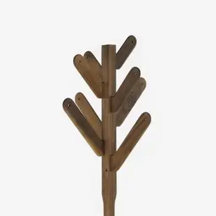 MUMO木墨 一棵樹衣架 創意黑胡桃櫸實木落地衣帽架子會動的枝丫
