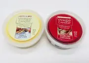 2 Yankee Candle Scenterpiece Sunlit Autumn, Sparkling Cinnamon Easy Melt Cups