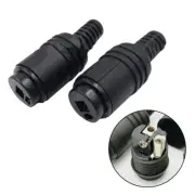 2Pin DIN Speaker Plug Socket for HiFi Systems Easy Installation Durable Plastic