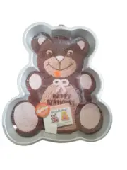 Large 1982 Wilton Huggable Teddy Bear Cake Pan - New