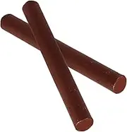 OKUMEYR 2Pcs Dark Brown Wax Filler Stick Wood Repair Kit with Spatula for Quick Fix of Scratches and Furniture and Floors Effortless Application and Natural Blending