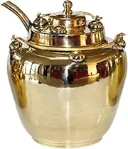 Llazsybz Warmer, Teapot, Coffee Maker, Multi-Purpose, Kitchen Accessories, Teapot, Kettle for Kitchen, Camping, Home, Tea and, 500ml