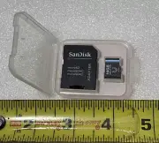 SanDisk 16GB MICROSD MEMORY CARD Adapter Micro SD HC