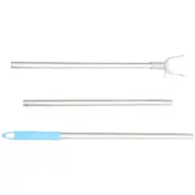 Clothes Rail Garment Hook Reach Pole Portable Rack Drying Sticks