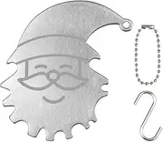 Barbecue Cleaning Scraper, Outdoor Grill Scraper Bristle-Proof for Picnic, Grate Scrubbing Gadgets White Bearded Old Man Design