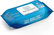 Adult Washcloths Unscented, Cleaning Wipes with Aloe Vera and Chamomile, 12 Packs of 64 Wipes - Senior Care, Outdoor Activities, Travel Essentials