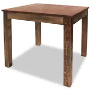 Dining Table Solid Reclaimed Wood 82x80x76 Cm