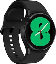 SAMSUNG Galaxy Watch 4 40mm Smartwatch with ECG Monitor Tracker for Health, Fitness, Running, Sleep Cycles, GPS Fall Detection, Bluetooth, US Version, SM-R860NZKAXAA, Black